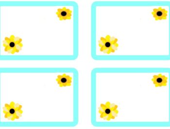 Free & Flexible – Printable Sunflower Letters for Your Own DIY Party