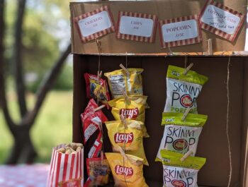 An Inexpensive, Easy DIY Vintage Circus Snack Booth