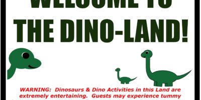 Free Printable Images for an EPIC Dinosaur Party