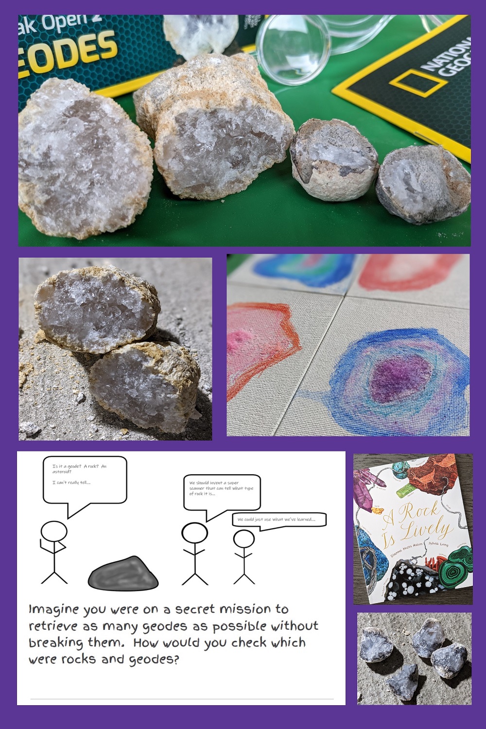 Rocking Rock Research! – An Amazing DIY Geode Camp Day