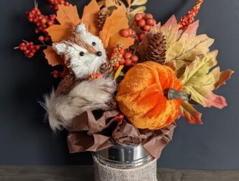 Fall in Love with Fall – A DIY Autumn Centerpiece