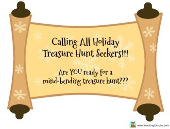 The Ultimate Holiday Treasure Hunt – Indoor Printable Riddles, Clues, & More!