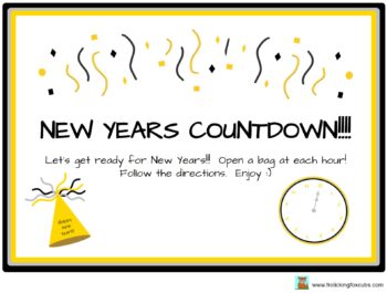 Add a Bit of Fun! – How to Create an AMAZING New Year’s Eve Countdown for Your Kids!