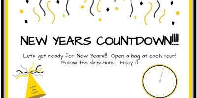 Add a Bit of Fun! – How to Create an AMAZING New Year’s Eve Countdown for Your Kids!