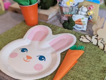 A Simple, Inexpensive Bunny Garden Party for Kids