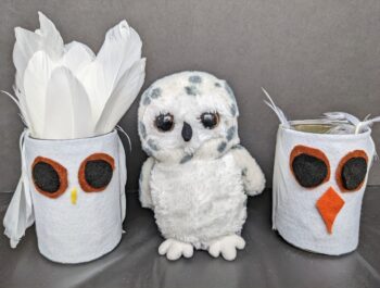 An Easy & Inexpensive How To – An Adorable Snowy Owl Craft