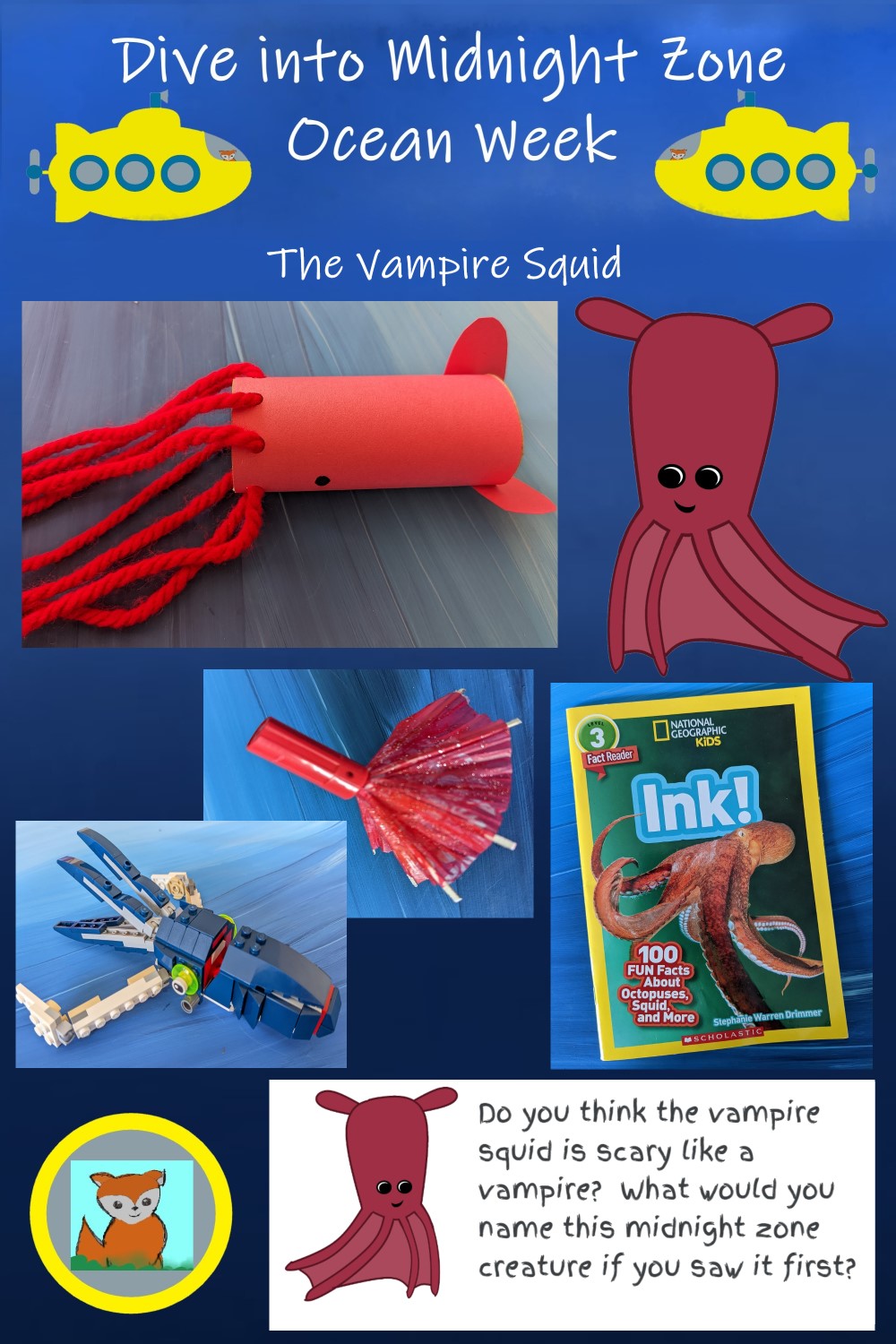 Amazing Ocean Week – Dive Into The Midnight Zone: Vampire Squids