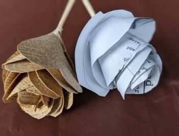 How to Make an Easy & Inexpensive Beautiful Booklover’s Vintage Bouquet