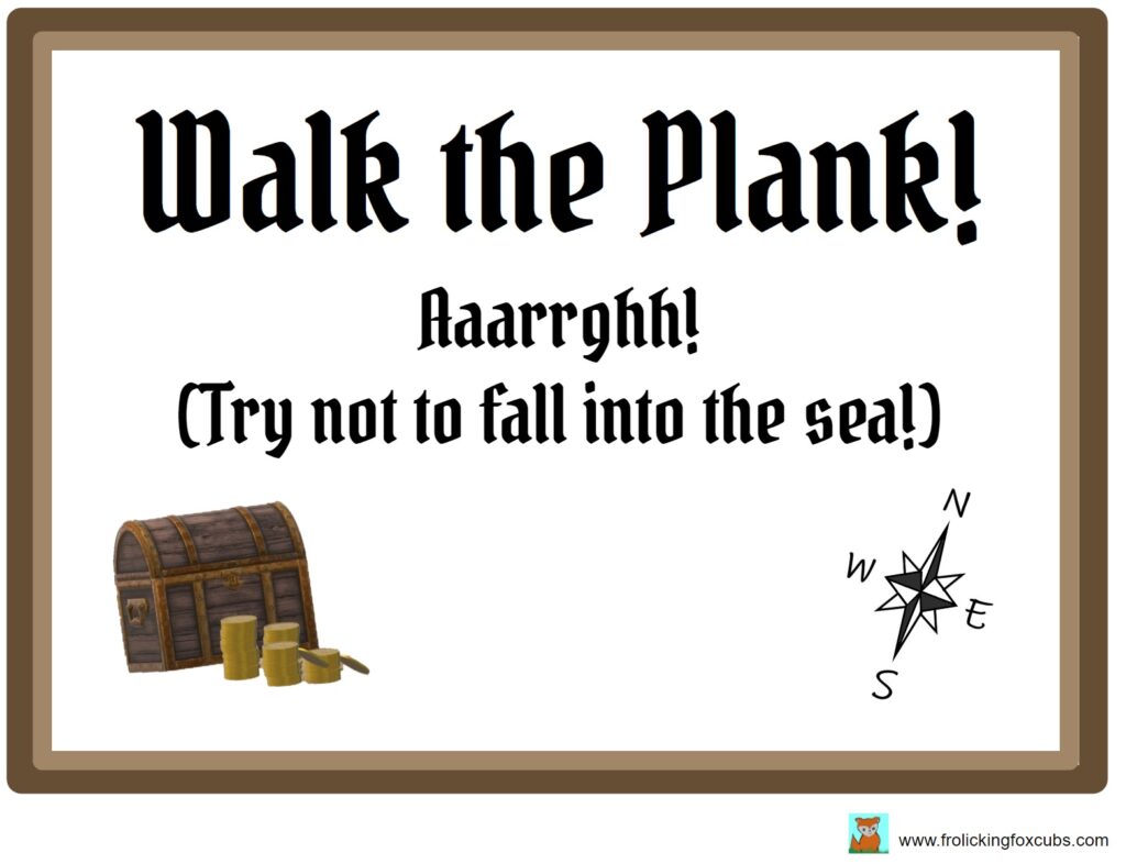 Free Printable Images For An AMAZING &amp; Inexpensive Pirate Party ...