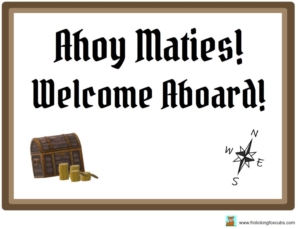 Free Printable Images For An AMAZING &amp; Inexpensive Pirate Party ...